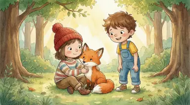 Aufgeschlagenes personalisiertes Kinderbuch